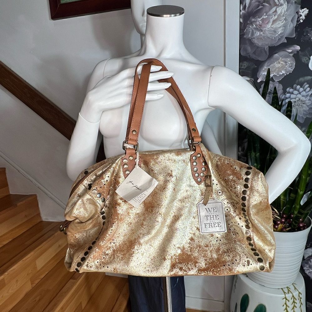 Free People We the Free Augustine Leather Tote Bag - Picture 5 of 8